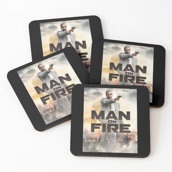 Item preview, John fighting- man on fire movie designed and sold by CrawfordWilson.