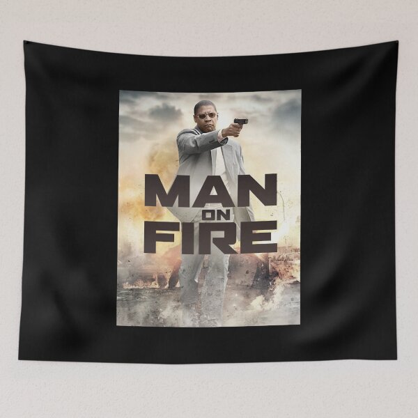 Item preview, John fighting- man on fire movie designed and sold by CrawfordWilson.