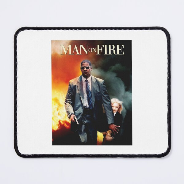 Item preview, Man on fire poster designed and sold by CrawfordWilson.