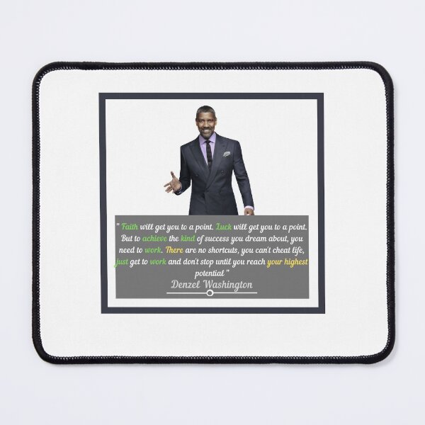 Item preview, Mr D Washington quote designed and sold by CrawfordWilson.
