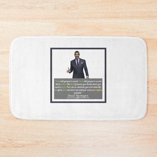 Item preview, Mr D Washington quote designed and sold by CrawfordWilson.