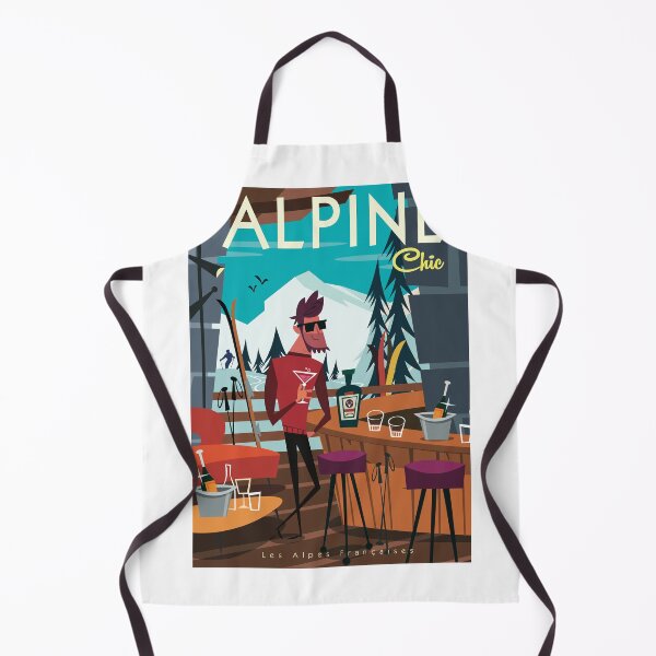 Item preview, Alpine Chic poster designed and sold by GAGodel.