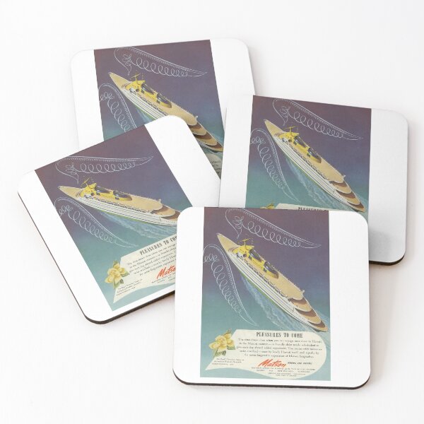 Item preview, 1940s Matson Lines Knows The Pacific & Hawaii  designed and sold by taspaul.