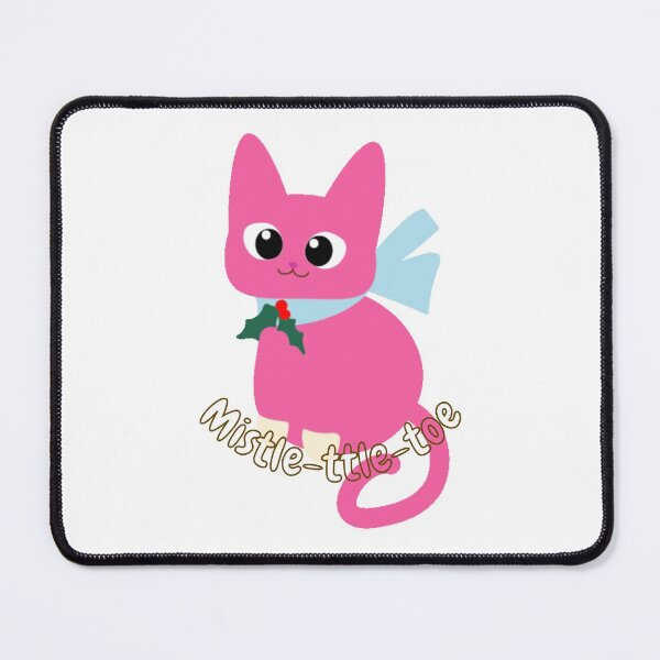 Item preview, Cute Cat with Mistletoe collar - Christmas designed and sold by iamwowie.