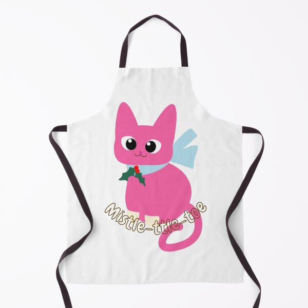Item preview, Cute Cat with Mistletoe collar - Christmas designed and sold by iamwowie.