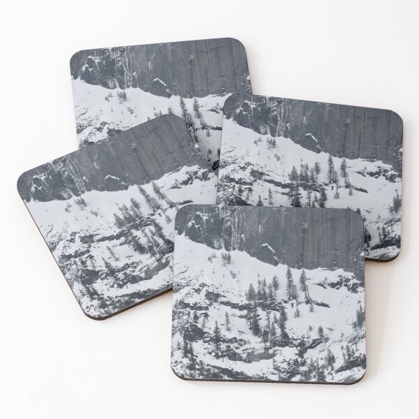 Item preview, Mini Pine Trees in Snowy Valley designed and sold by happynaturalist.