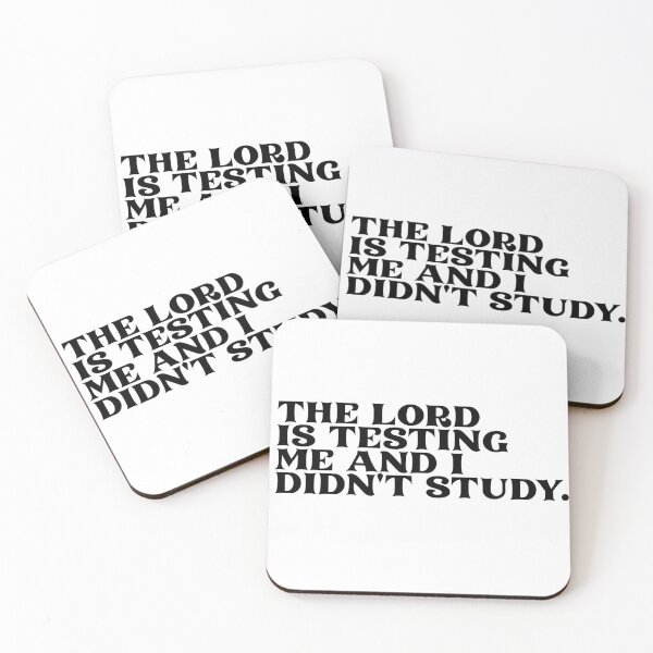 Item preview, The lord is testing me and I didn't study designed and sold by since-here.