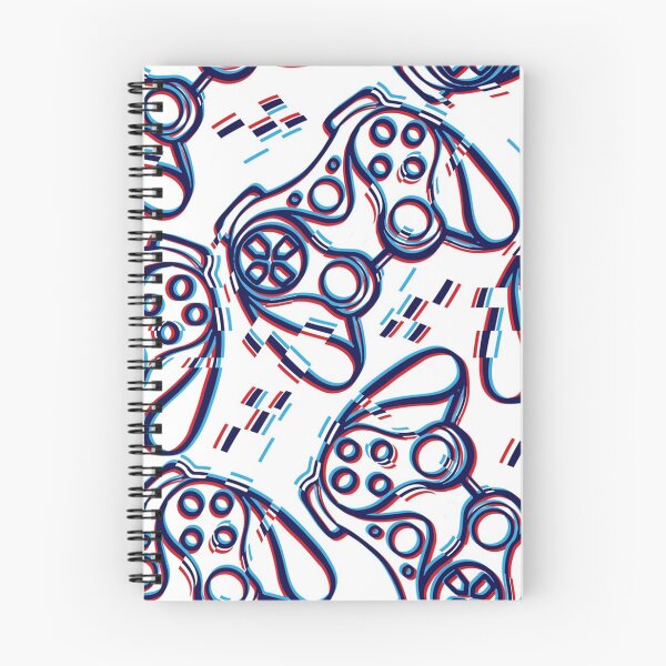 Item preview, Clear 3D harmonious pattern with gamepads designed and sold by lauricecmd.