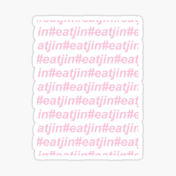 Artikel-Vorschau von #eatjin - BTS, designt und verkauft von mintpatii.