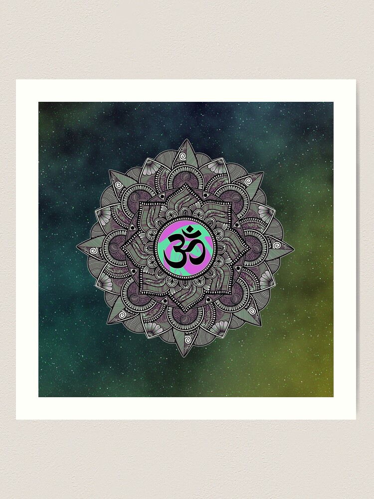 Canvas Yoga Mat Bag with Gratitude Black Mandala Print