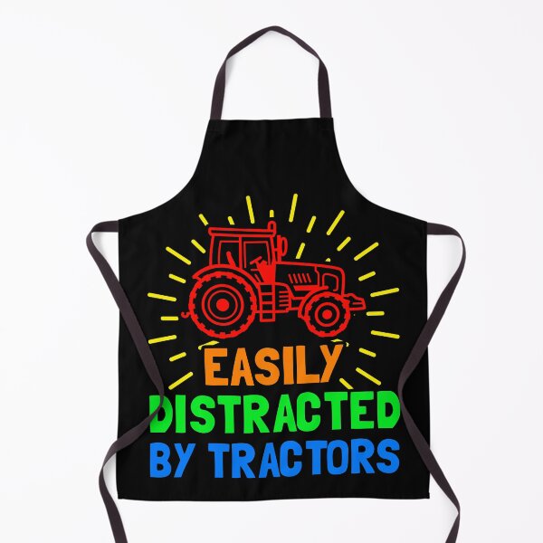 Item preview, Easily Distracted By Tractors for Boy or Toddler designed and sold by 123428094.