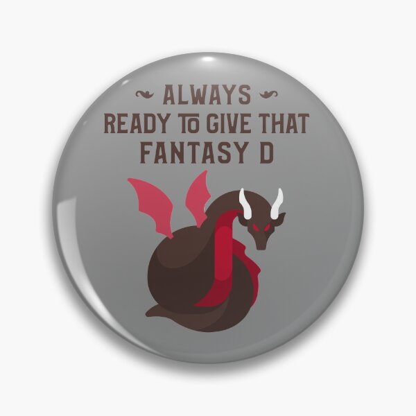Item preview, Always ready to give that fantasy D (Dragon) designed and sold by MindBlownWill.