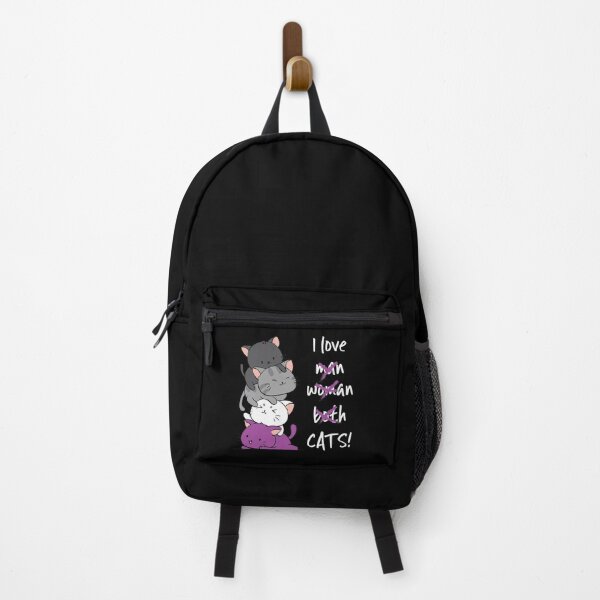 Item preview, Kawaii Catpile with Text - LGBTQ Asexual Pride for Ace designed and sold by Irene Koh.