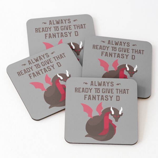 Item preview, Always ready to give that fantasy D (Dragon) designed and sold by MindBlownWill.