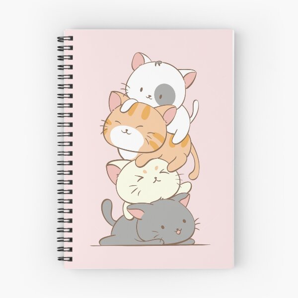 Item preview, Kawaii Cats - Playful Kittens Tower designed and sold by Irene Koh.