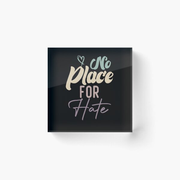 Item preview, No Place For Hate designed and sold by medbdj.