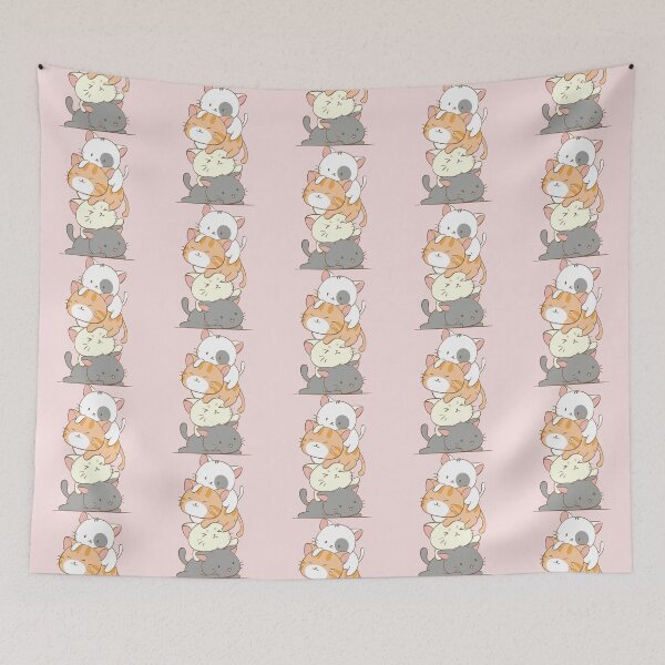 Item preview, Kawaii Cats - Playful Kittens Tower designed and sold by Irene Koh.