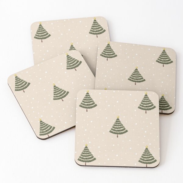 Item preview, Christmas Tree (Beige) designed and sold by SmokeInTheWoods.