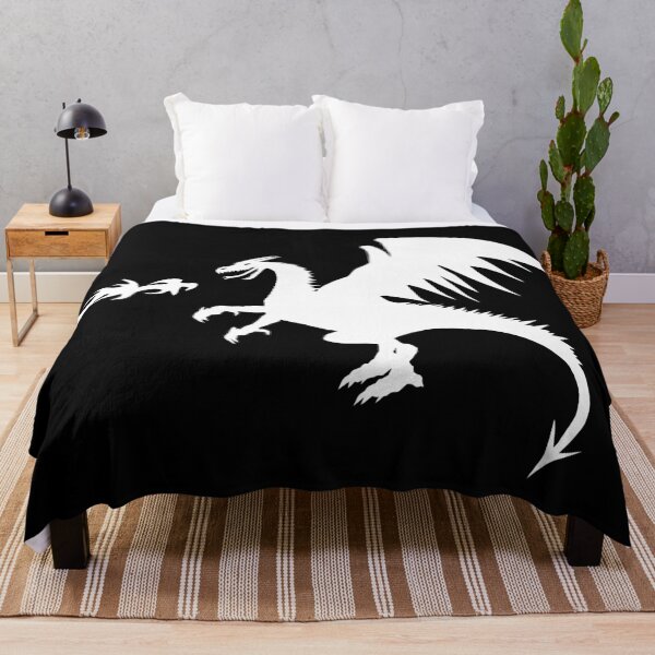 Item preview, flying dragon silhouette with flames, awesome fantasy creatures men designed and sold by Kirei-Lily.