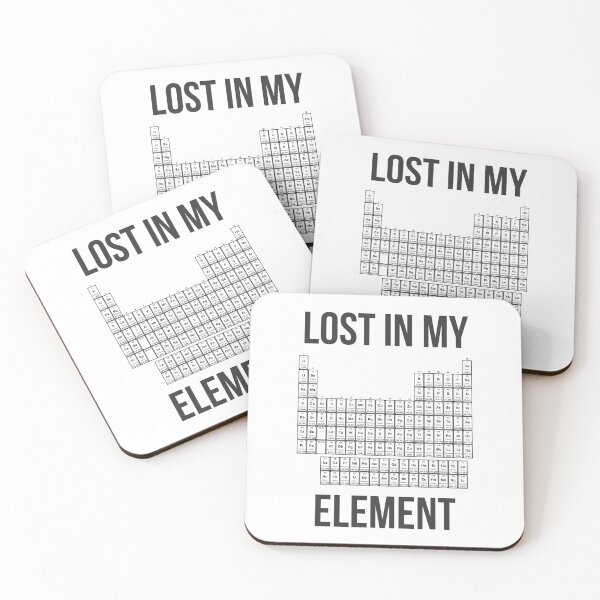 Item preview, Lost In My Element Periodic Table Chemical Elements designed and sold by Legit Hooligan.