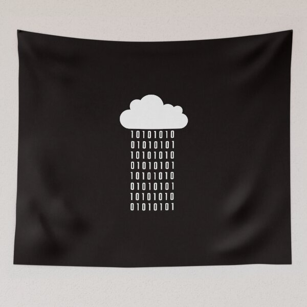 Item preview, Cloud of Binary Numbers designed and sold by T-ShirtGuy.