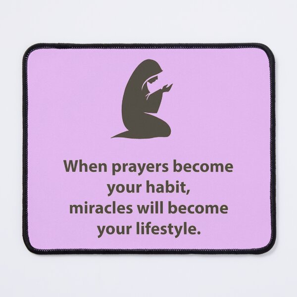 Item preview, When Prayers become your habit, miracles will become your lifestyle. designed and sold by taherismail.