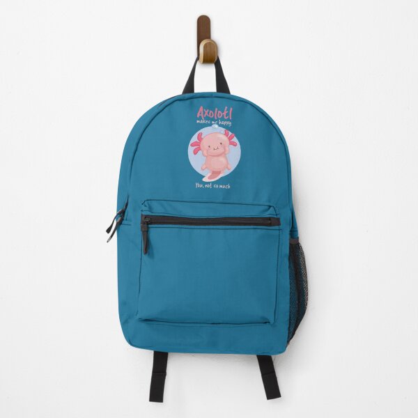 Item preview, Cute Kawaii Axolotl with Funny and Sarcastic Quote designed and sold by Irene Koh.