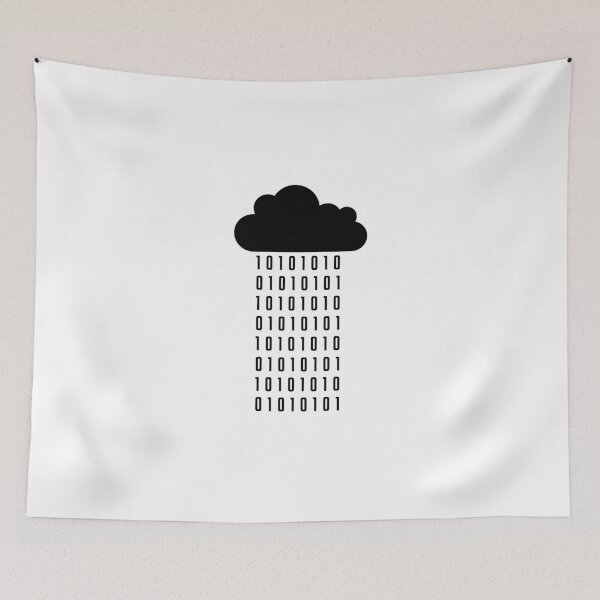 Item preview, Cloud of Binary Numbers designed and sold by T-ShirtGuy.