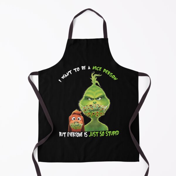 Item preview, Grinch I Want Be A Nice Person Everyone Just So Stupid In Coovid 19 Green Grinch With His Dog In Movies Trending designed and sold by BVNGHS.
