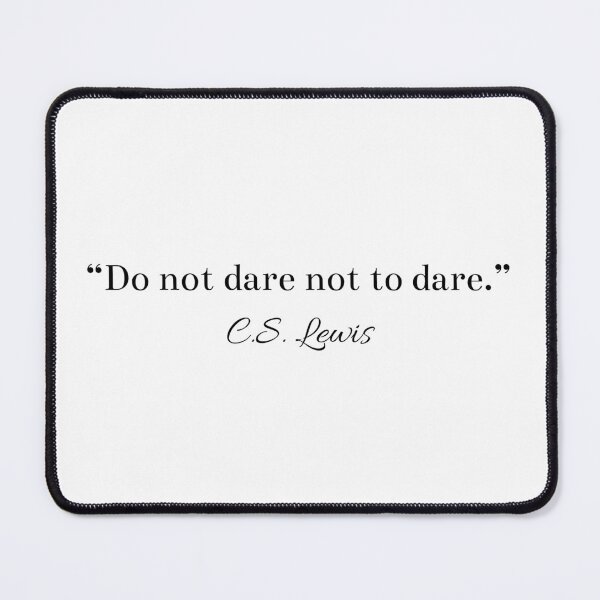 Item preview, CS Lewis Inspirational Life Quote designed and sold by HoeneShirts.