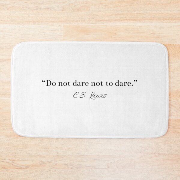 Item preview, CS Lewis Inspirational Life Quote designed and sold by HoeneShirts.