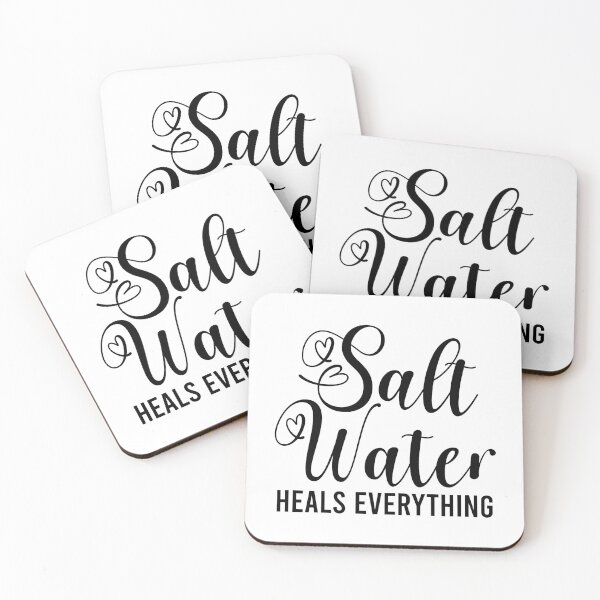 Item preview, Salt Water Heals Everything designed and sold by print hasan.