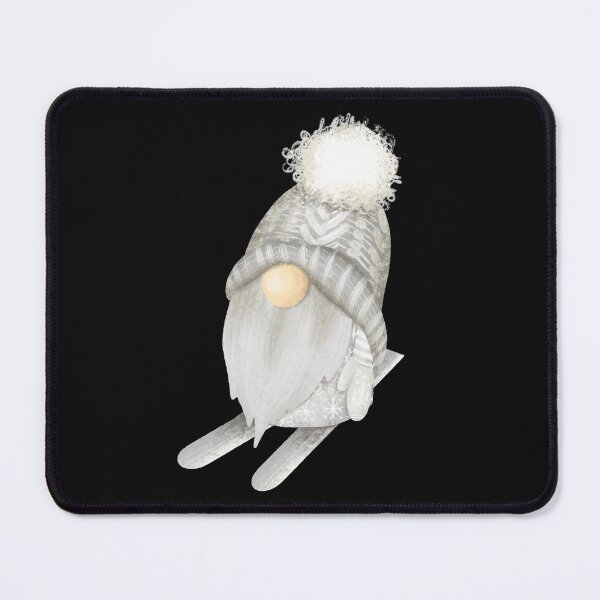 Item preview, Winter Gnome on Skis designed and sold by Trinket-Trickster.