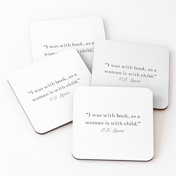 Item preview, CS Lewis Inspirational Life Quote designed and sold by HoeneShirts.