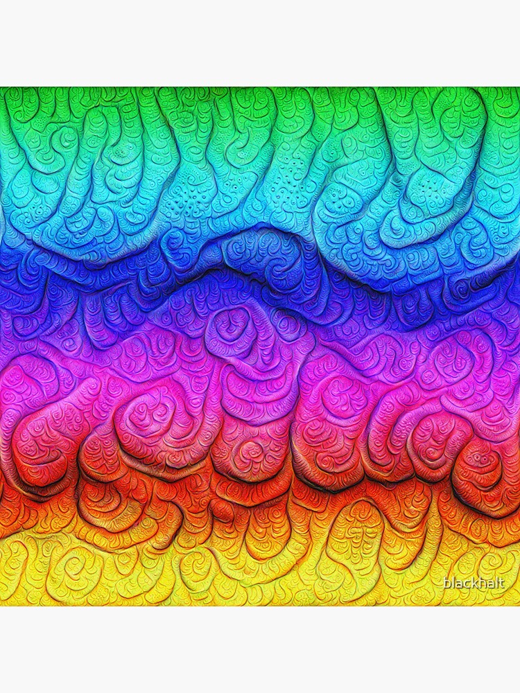 Color Foam levels #DeepDream by blackhalt