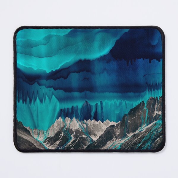 Item preview, Skyfall, Melting Blue Mountain Clouds  designed and sold by 38Sunsets.