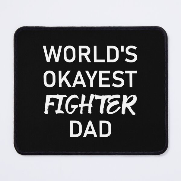 Item preview, Man Kickboxer Man Muay Thai - World's Okayest Fighter Dad designed and sold by ojdart.