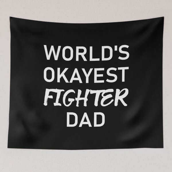 Item preview, Man Kickboxer Man Muay Thai - World's Okayest Fighter Dad designed and sold by ojdart.