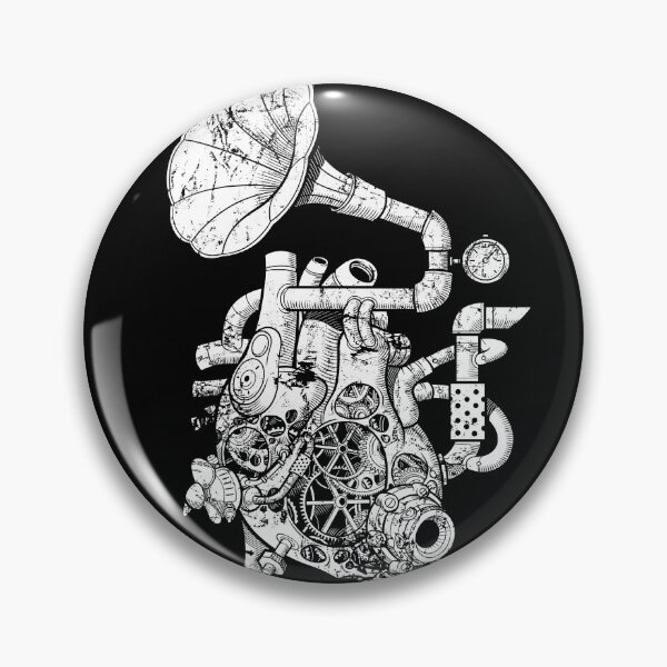 Item preview, ANATOMICAL HEART WITH GEARS AND FUNNEL designed and sold by fatshirt.