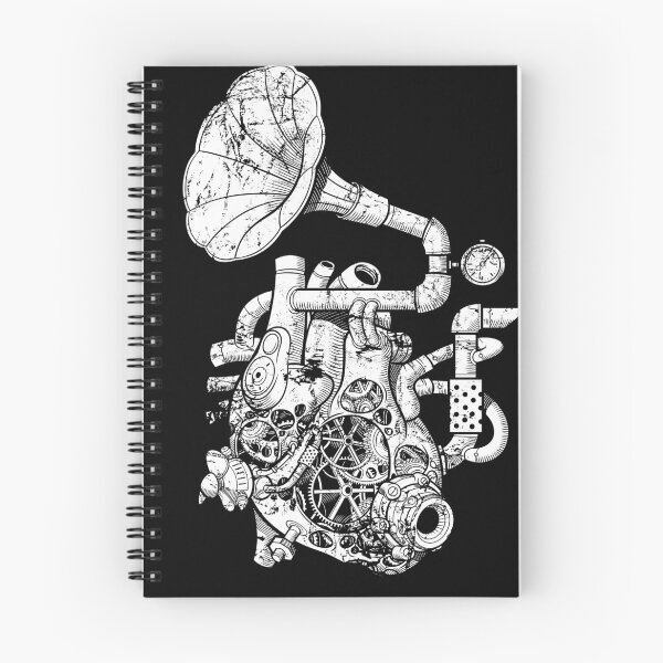 Item preview, ANATOMICAL HEART WITH GEARS AND FUNNEL designed and sold by fatshirt.
