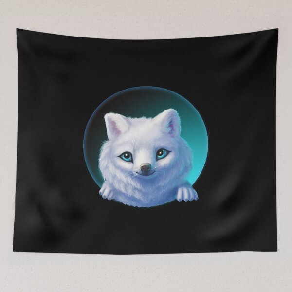 Item preview, Baby Alpha Wolf - White Arctic Wolf designed and sold by Irene Koh.