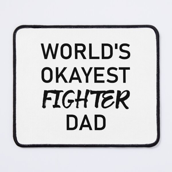 Item preview, Man Kickboxer Man Muay Thai - World's Okayest Fighter Dad designed and sold by ojdart.