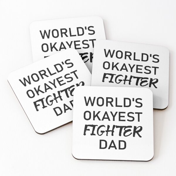 Item preview, Man Kickboxer Man Muay Thai - World's Okayest Fighter Dad designed and sold by ojdart.