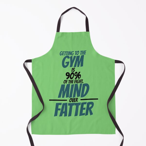 Item preview, Getting to the gym is 90% of the fight, Mind over Fatter. designed and sold by Sticker Up.