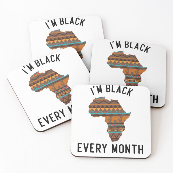 Item preview, I'm Black Every Month designed and sold by medbdj.
