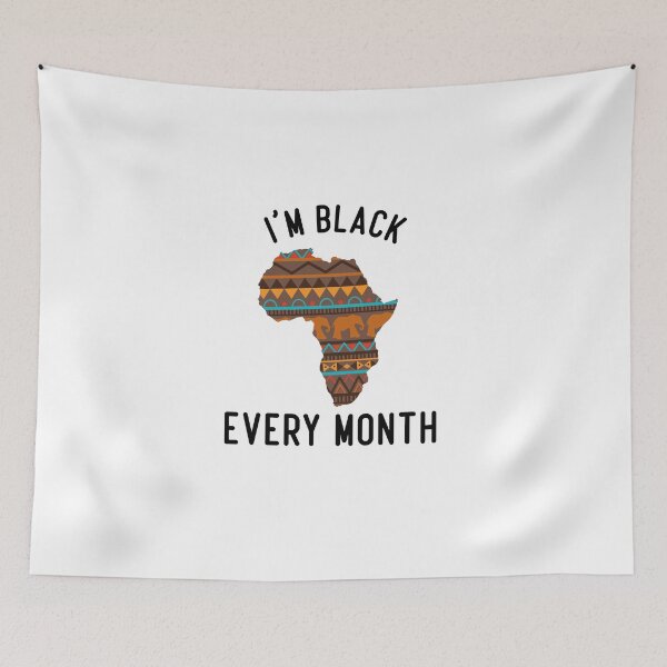 Item preview, I'm Black Every Month designed and sold by medbdj.