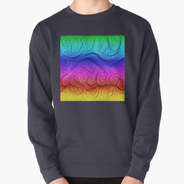 Color Foam levels #DeepDream Pullover Sweatshirt