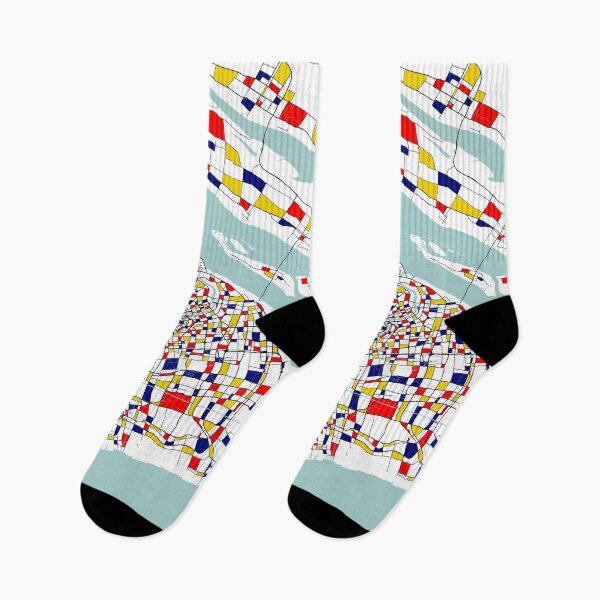 Item preview, Shanghai, China City Map - Mondrian designed and sold by deMAP.