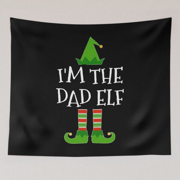 Item preview, I'm The Dad Elf Matching Family Group Christmas print designed and sold by TopRatedDesigns.