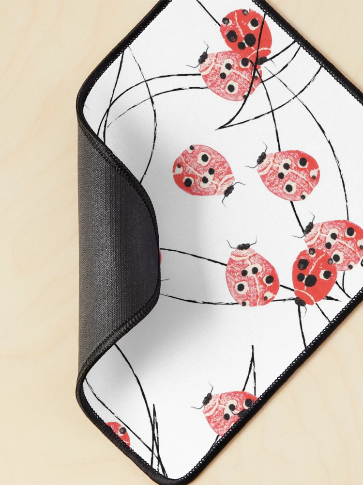 Thumbnail 2 of 5, Mouse Pad, Ladybug pattern designed and sold by BasicClear.